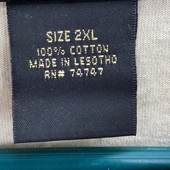 Redhead Green Camouflage Long Sleeve Cotton T-Shirt Men’s 2XL - Picture 3 of 6